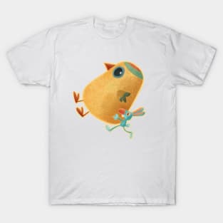 rabbit and chick T-Shirt